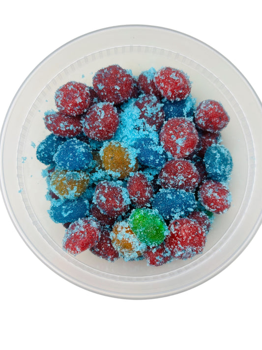 SOUR BLUE RAZZ GUSHERS