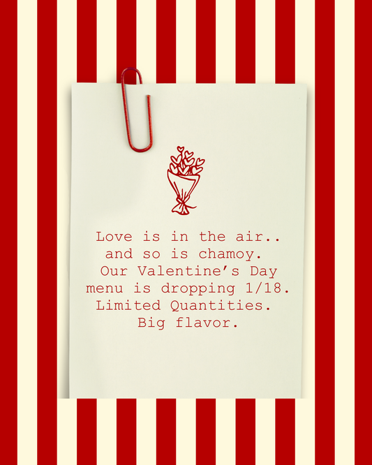 VALENTINE'S DAY MENU LOADING...